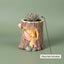 Tree Trunk Deer Resin Planter Pot – Mini Animal Wall Decorative Plant Holder