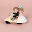 Mini Couple Scooter Resin Showpiece Romantic Love Figurine