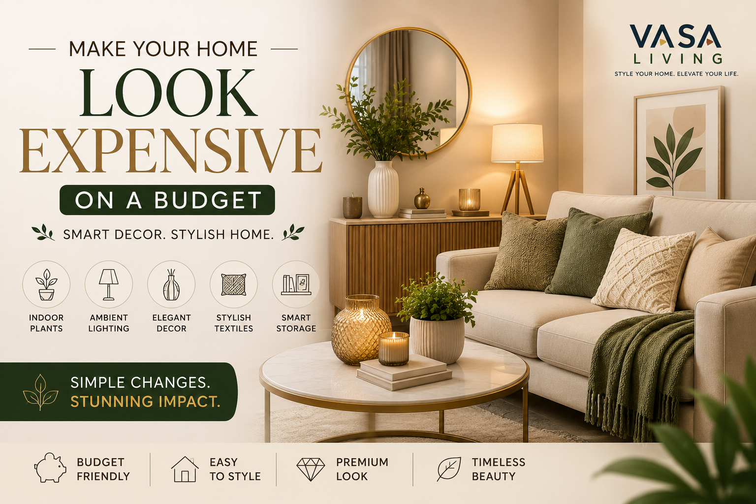 Best Home Decor Items to Make Your Home Look Expensive on a Budget (2026 Guide)