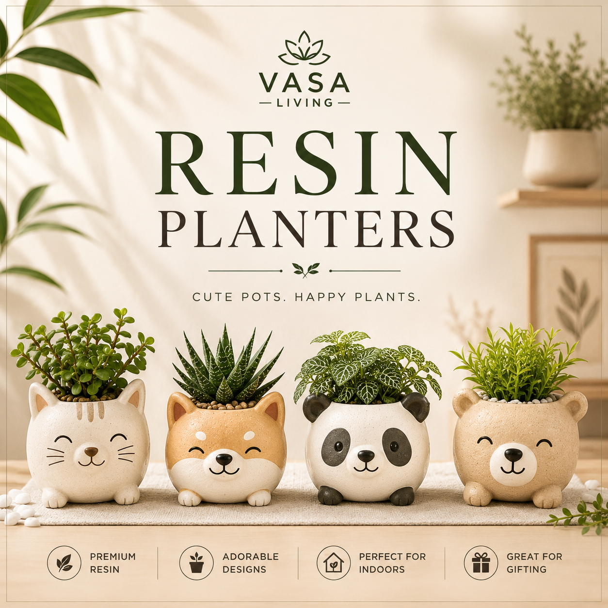 Resin Planters
