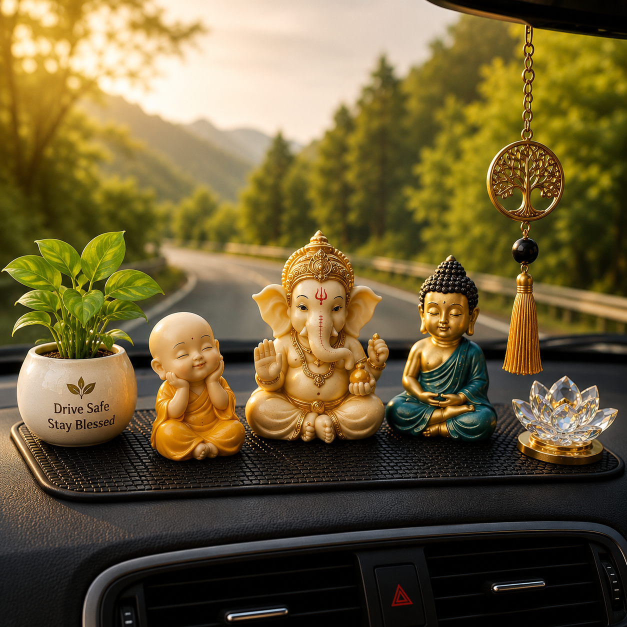Car Dashboard Décor