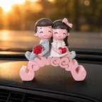 Cute Romantic Couple Resin Showpiece for Home Décor & Gifting