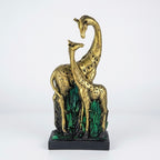 Luxury Giraffe Family Resin Showpiece for Home Decor