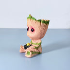 Baby Groot Resin Planter – Cute Mini Succulent Pot for Desk & Home Décor