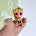 Baby Groot Resin Planter – Cute Mini Succulent Pot for Desk & Home Décor