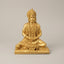 Lord Hanuman Gold Meditation Resin Idol – Large Premium Spiritual Temple Statue