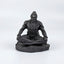 Lord Hanuman Meditation Resin Idol (Black & White) – Calm Spiritual Décor Statue