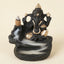 Lord Ganesha Backflow Incense Holder – Smoke Waterfall Resin Decor Fountain