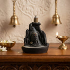Shiv Parvat Backflow Incense Holder – Smoke Fountain Mahadev Decor