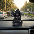 Baby Shiva Resin Idol – Cute Mahadev Mini Spiritual Decor Statue