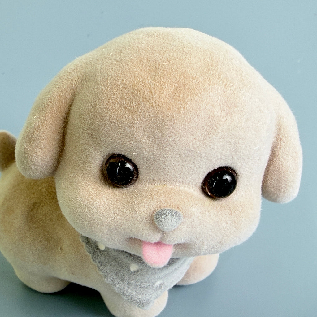Cute Puppy Resin Showpiece Mini Dog Figurine for Home Decor
