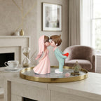 Mini Cute Couple Resin Showpiece Romantic Love Figurine (2 Variants)
