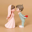 Mini Cute Couple Resin Showpiece Romantic Love Figurine (2 Variants)